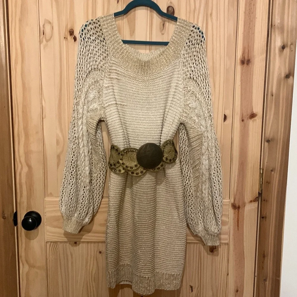 Spell Carmen knit dress mystic collection - Picture 2 of 6